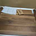 GASHELL Noodle Board Stove Cover with Handles for Electric, Gas Stove Top (Acacia Wood), 29.5"L x 22"W
