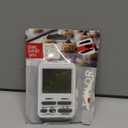 Taylor Dual Event Digital Timer w/Clock, White