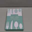 ANNOVA Silverware Set Stainless Steel Cutlery Color Handle Flatware (Mix Color) (Large)