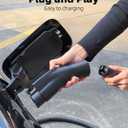 for Tesla to J1772 Charger Adapter, Up to 60A 250V for NACS to J1772 Electric Vehicles Charging Adapter Compatible with Tesla High Powered Connectors/Destination/Mobile Charger (Black)