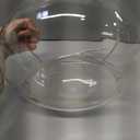 Glass Terrarium Bowl Planter for Hydroponics, Home Décor Weddings Clear Wide-Mouth Vase for Succulents, Air Plants, Floral Arrangements(Medium)