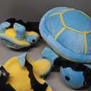 3 Pcs Kids'/Teens' Ski/Snowboard Butt Pads Set, Snowboard Turtle Hip Knee Protection, Snowboarding Turtle Cushion Protective Gear for Skiing Skating Snowboarding Winter Outdoor Protection (ages 8-14)