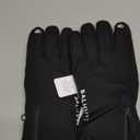 -10 Waterproof Winter Gloves for Men & Women, 5-Layer Ski & Snow Gloves for Cold Weather, Breathable Warm Gloves with Touch Screen Fingers (X-Large, Black)