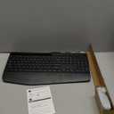 Wireless Keyboard and Mouse Combo  FullSized Ergonomic Keyboard with Wrist Rest, Phone Holder, Sleep Mode, Silent 2.4GHz Cordless Keyboard Mouse Combo for Computer, Laptop, PC, Mac, Windows Trueque