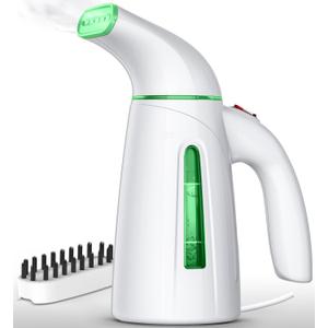 OGHom Steamer for Clothes, Portable Handheld Clothing Garment Steamer, 240ml Large Capacity 700W Travel Steam Iron 30 Second Fast Heat Up (Soft Green)