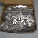 Ravinte 15 Pairs 30 Packs Full Overlay Cabinet Door Hinges,105 Degree Adjustable Concealed Kitchen Cabinet Hinges Soft Close for Face Frame Cabinet