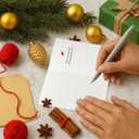 2 x Christmas Cards With Envelopes & Matching Stickers, 20 Pack, 10 Personalized Designs, 4" X 6",Funny Boxed Christmas Greeting Cards,Happy Holiday Xmas Card