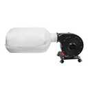 BUCKTOOL 1HP 6.5AMP Wall-mount Dust Collector with Remote Control and 2-micron Dust Filter Bag 550CFM Air Flow DC30A-1