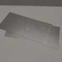 Zonon 2 Pcs 20 Gauge Sheet Metal Steel 12" x 6" x 0.032" Weldable Cold Roll Craft Metal Sheets Steel Plate for DIY Projects Home Auto, Easy to Shape, Weld, Cut and Form