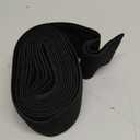 shyxpw Under Couch Blocker, Adjustable Elastic Strap Barrier to Prevent Toys and Items from Going Under Furniture, Under Bed Blocker Gap Bumper for Pets (Couch Short (3 * 132)) (Black)