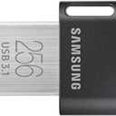 SAMSUNG MUF-256AB/AM FIT Plus 256GB - 300MB/s USB 3.1 Flash Drive, Gunmetal Gray