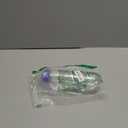Dart Drinking Water Bottle, Clear, Blue Top