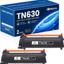 TN630 Toner Cartridge Black Replacement for Brother TN-630 HL-L2300D HL-L2380DW HL-L2320D DCP-L2540DW MFC-L2700DW MFC-L2685DW Printer Ink, TN6302PK