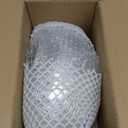 Melted Disco Ball Decor  Handmade 11 Mirror Tile Dripping Centerpiece, Funky Aesthetic Room Ornament for Shelf, Table, Party, or Unique Retro Home Gift (Silver)