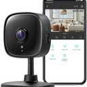 Tapo TP-Link New 2K Indoor Security Camera for Baby Monitor, Pet Camera | Motion Detection | 2-Way Audio | Night Vision | Cloud & SD Card Storage | Works w/Alexa & Google Home | Black C111