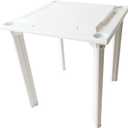 Bene Casa - Indoor & Outdoor Domino and Game Table Includes Domino and Scrabble Tile Racks and Cup Holders - Table Legs are Removable for Easy Storage - Mesa de Juego