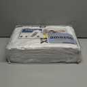 CozyLux California King Comforter Set with Sheets 7 Pieces, White Seersucker Bed in a Bag Cal King Luxury Soft Bedding Sets with Down Alternative Comforter, Sheets, Pillowcases & Shams for All Season