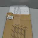 Baby Bottle Drying Rack, Space Saving Baby Bottle Organizer for Countertop, Vertical Bottle Dryer Holder with Brushes Holder, Large Bottle Storage Holder 12 Bottles & Baby Accessories, Grey