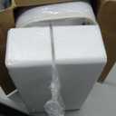 PoKat Touch Bedside Table Lamps with USB Ports for Bedroom Living Room, 25'' Dimmable Nightstand Touch Lamps for Living Room, Modern Ceramic Lamps for Night Stands Bedroom, Office, White and Beige