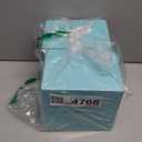 Lallisa 2 Pcs Elevated Cat Bowls Adjustable Raised Cat Feeder Non Slip Food Water with Stand Safe Stainless Steel Bowls with Pet Food Stand for Pets Feeding Eating (White)