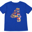 CC Provided T-Shirt, Youth, Royal Blue, 4T
