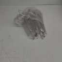 ABHENG 26  Pack Clothes Hangers, Non Slip Plastic Coat Hangers, Space Saving Hangers, Heavy Duty, Hanging Dry Wet Clothes, 16.4" x 8.3", White, UAPY0580W