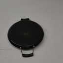 IMUSA 11in Carbon Steel Nonstick Round Comal with Cool Touch Handles, Black