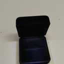 Big Size Velvet Metal Glossy with LED Jewelry Gift Box for Proposal, Engagement, Wedding - Suitable for a pair of rings