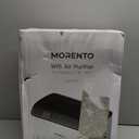 MORENTO Air Purifiers for Home Large Room Up to 1290 ft with PM 2.5 Air Quality Monitor, Wi-Fi and Alexa compatible, HEPA Auto Mode Double-sided Air Inlet for Smoke and Odor, 23db, MR5866, White