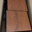 Powered Bookshelf Speakers, 30W X 2 Turntable Speakers with 4 Inch Woofer, Record Player Speakers with AUX Input for PC and TVs,Wood Grain Color for Wall Mounting (Brown)