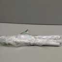 White Tension Curtain Rod for Windows 28 to 48 Inch,7/8"Small Shower Curtain Rod for Bathroom,Pressure Spring Tension Curtain Rod No Drilling for Closet Doorway Kitchen