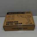 Cordless Sheet Metal Cutter Brushless for De-walt 20v Max Battery(Tool Only), Metal Shears 360 Degree Pivoting Head, Electric Metal Scissors for for Cutting Stainless Sheet, Metal, Iron, 221 Ft-Lbs