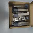 Cabinet Hinge Damper(Pack of 10),Straight Arm Full Overlay Hinge for Doors, Nickel Finish use for Blum 973A0500.01x20 973A