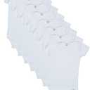 Gerber Unisex-Baby 7 pack Short Sleeve Onesies Bodysuits M