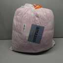 Joyreap 3pcs Fluffy Sherpa Comforter Set Twin, Pink Christmas Tree Design for Girls, Warm Plush Shaggy Bedding Set for Winter- 68x88 inches