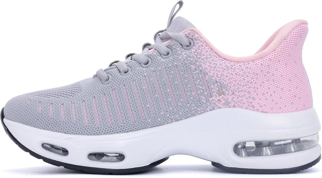 Women's Walking Shoes Slip On Tennis Sneakers Easy Put On Athletic Shoes for Ladies US 6-10.5