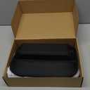 Universal Fit Car Gap Filler, Premium Leather Seat Gap Filler Organizer, Car SUV Truck Essentials (Black, 2 Pack)