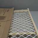 Toddleroo by North States - Diamond Mesh Wooden Baby Gate: Pressure Mounted Baby Gate for Doorways - Adjustable 26.5 to 42 Inches Wide - 23 Inches Tall