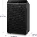 WINIX 5520 Air Purifier for Home Large Room Up to 1882 Ft² in 1 Hr With Air Quality Monitor, True HEPA, High Deodorization Carbon Filter and Auto Mode, Captures Pet Allergies, Smoke, Dust.