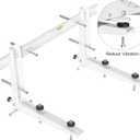 Outdoor Wall Mounting Bracket for Ductless Mini Split Air Conditioners Heat Pump Systems Support Up to 330lbs Universal 7000-18000 BTU