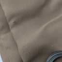 RYB HOME Outdoor Weighted Blackout Curtains 2 Panels- Waterproof Windproof Curtains Summer Heat Block for Patio, Furniture Protect Pergola Outside Swimming Pool Deck, Mocha, W52 x L96 inch