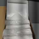 Taiyin 24 Pcs Pyramid White PVC Vinyl Post Top Caps, Fence and Deck Post Caps for Vinyl Fence Posts (4 x 4 Inch)