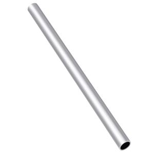 Etauwe Aluminum Round Tube, 1" (25mm) OD x 3mm Wall Thickness Hollow Pipe, 12" Length Seamless Metal Straight Tubing