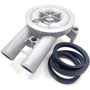 RB150003 Washer Drain Pump & Belt Kit Compatible with Alliance Speed Queen, RB150003 Belt & Pump Model M/N 8/Post, Replaces 201566P 27001036 205217P 36863 201566 38174