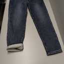 Women's Fleece Lined Jeans Skinny High Waisted Winter Thick Fleece Warm Stretch Fleece Lining Women Jeans Pants (12, #1_navy(hot Fleece)) XL