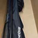 Golf Stand Bag, Lightweight Par 3 Golf Bag Holds Up to 7 Clubs with Two Way Dividers Cooler Pocket Shoulder Strap and Multiple Storage Pockets for Men and Women (Black)