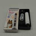 Dog Nail Grinder - Ultra Quiet Operation - Upgraded Dog Nail Trimmer with 2 LED Lights - 2-Speed Rechargeable Nail Grinder - for Small, Medium and Large Dogs - Extra Grinding Head