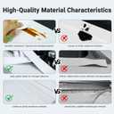 2 x Caulk Tape, Caulking Tape, SOFYIALI Toilet Sealer Around Toilet Base Self Adhesive Sealant Strip for Bathroom, Kitchen Countertop, White (2.2cm x 10.5Ft)