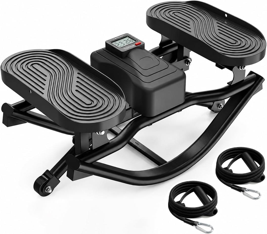 Rock Steppers for Exercise at Home 3D Motion Stair Stepper 350 LBS Capacity
