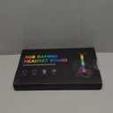 CybJoy Gaming Headphone Stand PC Accessories - RGB Headset Stand with 2 USB and 1 Type-C Ports, LED Headphone Stand Gift for Boys Men, Computer Game Accessories for Desk